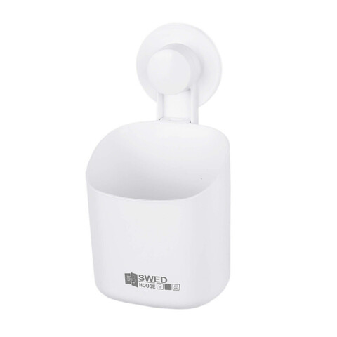 Держатель для зубных щеток, цвет: белый