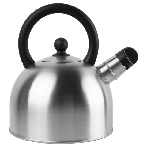 Чайник HIJKEN со свистком, объём: 2 литра, материалы: нержавеющая сталь, пластик