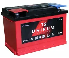 75 Аккумулятор UNIKUM п.п.