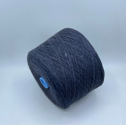 Бобинная пряжа (пр.Италия),art-Catena 500м/100гр. 100% Меринос, цвет-Синий,неоднотонный(214/453), арт.35101