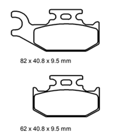 Колодки  G-brake   GM-07064S