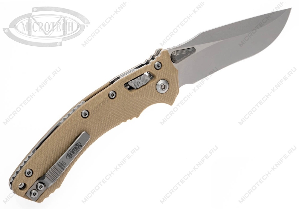 Нож Microtech 137RL-10FLGTTA Amphibian Ram-Lok Fluted Handle - фотография 