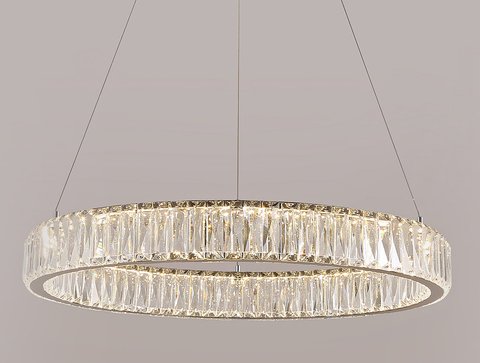 Подвесная светодиодная люстра Newport CRYSTAL 8240N/60 chrome, М0071028