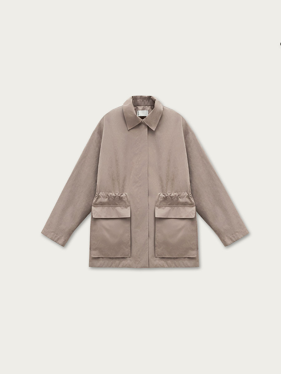 

Куртка Ницца со съемным капюшоном, Кофейный