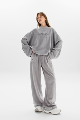 Свитшот CORE VELOURS LEGACY GREY