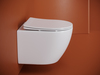Ceramica Nova Uno CN11001T Унитаз подвесной безободковый, торнадо, с сиденьем микролифт, белый