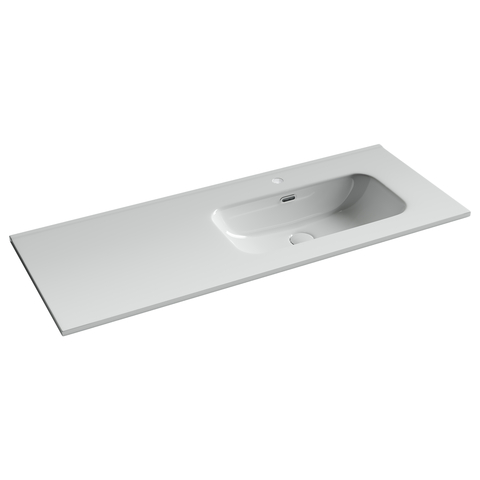 Ceramica Nova CN7006R Раковина накладная мебельная Element, чаша справа 1210*465*180, белый