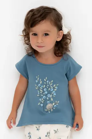 фуфайка  для девочки  КР 302319/капитанский синий к561