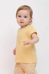 фуфайка  для девочки  КР 302454/светлая мимоза к481