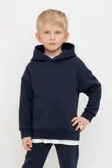 джемпер  для мальчика  КР 302585/индиго к502