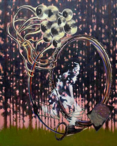 Pentaptych: The Golden Spinning Wheel No.1