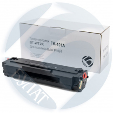 Комплект: картридж BULAT TK-101A + оригинальный комплект заправки картриджа TK-101A для аппаратов P1024/P1024W. Емкость комплекта 4000 стр. при 5% заполнении. Рекомендуется заправка через авторизованный сервисный центр Булат.