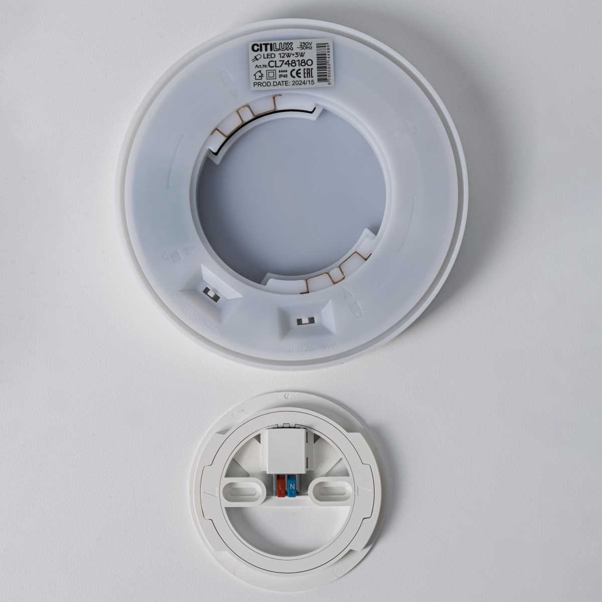 Потолочный светодиодный светильник Citilux Norma CL748180