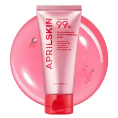 Маска для лица ночная с транексамовой кислотой APRILSKIN TXA Niacinamide 99 Night Wrapping Mask 80мл