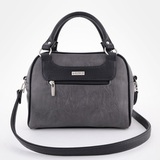 Сумка Саломея 269 македония серый + черный