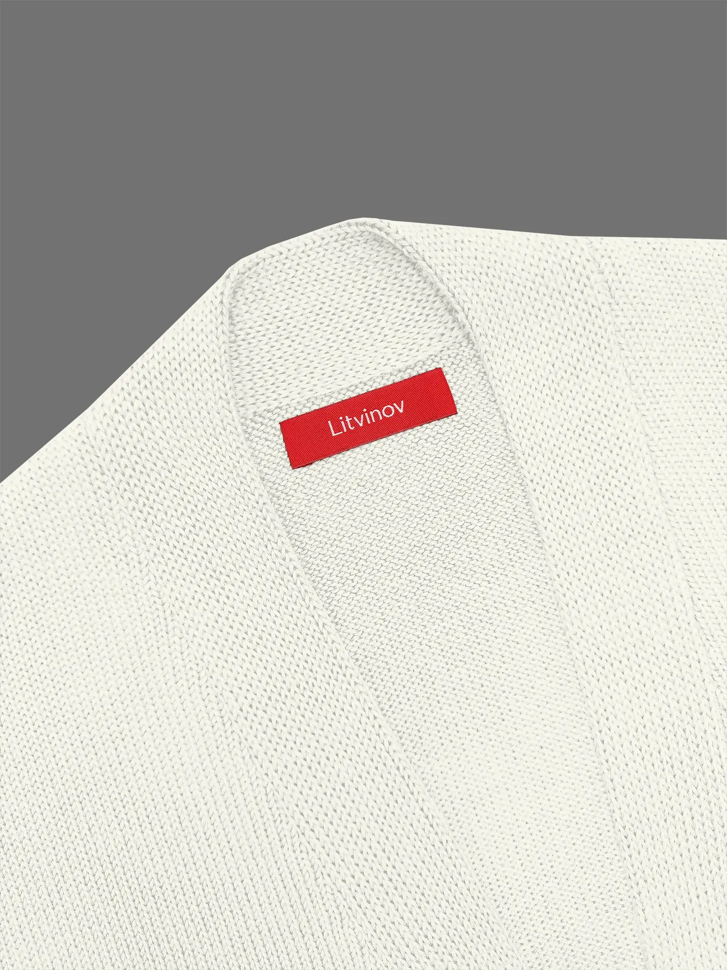 Кардиган с планкой из кашемира