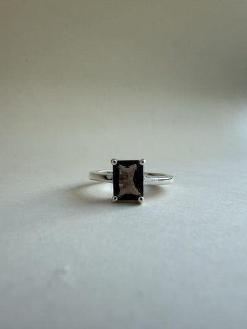 кольцо еще ярче с раухтопазом