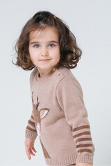 комплект  для девочки  К 851/ш/бежевый