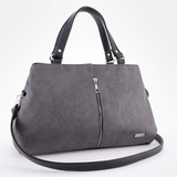 Сумка Саломея 198 македония серый + черный