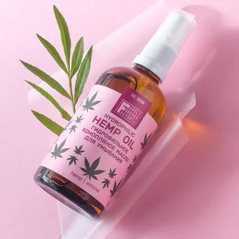 Oil Boom Масло Гидрофильное конопляное для умывания 100мл