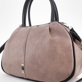 Сумка Саломея 479 македония тауп + черный