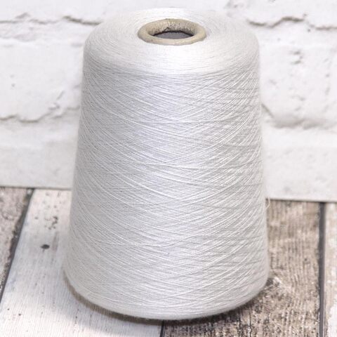 Кашемир с шелком LORO PIANA ROYAL 2/80 жемчужно-серый