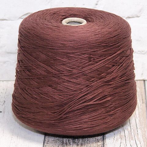 Хлопок-шнурое POOL FILATI GISELE 340 коричневый