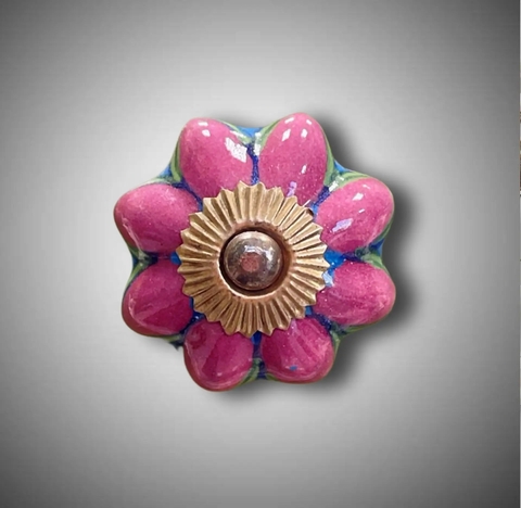 ручка индия №10 серебро (4,5см)