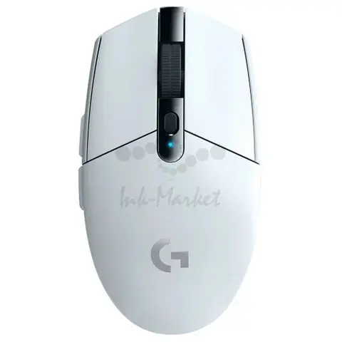 Мышь Logitech G304 Lightspeed белый оптическая 12000dpi беспров. USB 5but (910-005294)