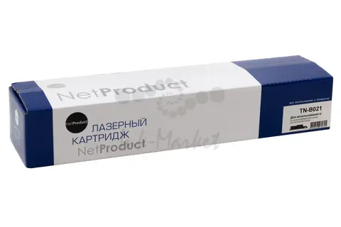 Тонер-картридж NetProduct (N-TN-B021) для Brother HL-B2000D, B2080DW, B2100DB, DCP-B7500D, B7535DW, 2,6K