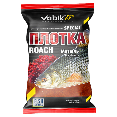 Прикормка Vabik SPECIAL Плотва Мотыль 1кг 10 шт/уп.