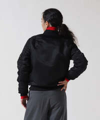 Бомбер Alpha Industries MA-1 W Black (Черный)