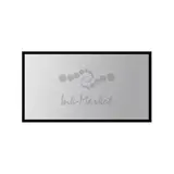 Экран для проектора S'OK SCFRV-266x150G 120" 16:9 на бархатной раме, High Contrast Gray, черная рама