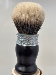 Помазок Saponificio Varesino Ebony Wood, Маньчжурский барсук