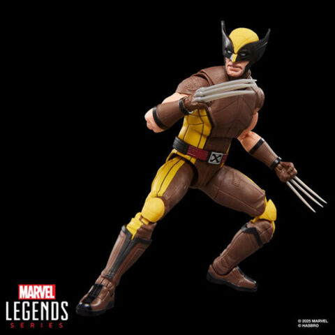 Фигурка Росомаха коричневый костюм из фильма Дэдпул и Росомаха Marvel Legends