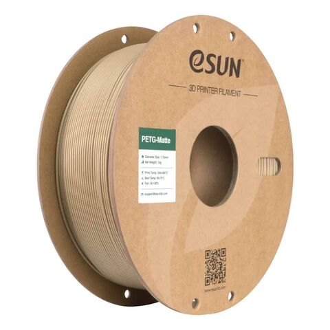 Пластик для 3D-печати eSUN PETG-Matte, 1,75 мм, 1 кг, землистый коричневый, PETG-MT175O-EB1Y1