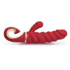 Gvibe Gcandy Mini Витой вибратор с клиторальным стимулятором мини-версия