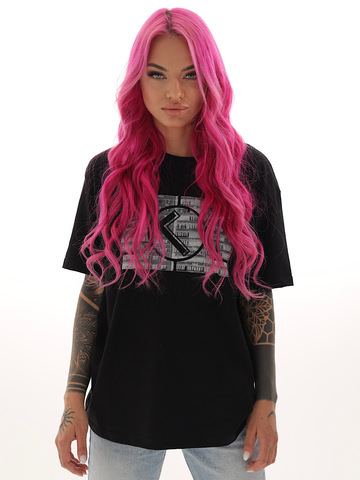 Футболка «Панелька» женская оверсайз