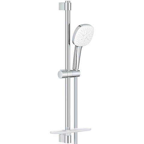 GROHE 27929003 Tempesta Cube 110 душевой набор , 3 режима струи, 13,5 л/мин, штанга 600 мм, хром (замена 27929002)