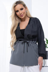 Жакет "На стиле" (графит) Б6735 LT Collection