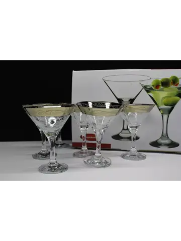 Бокалы для мартини 6 шт по 170 мл