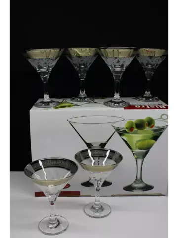 Бокалы для мартини 6 шт по 170 мл