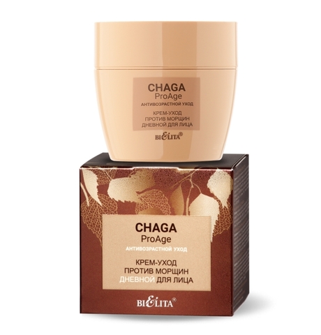 Chaga ProAge Крем-уход против морщин дневной для лица 50мл Белита