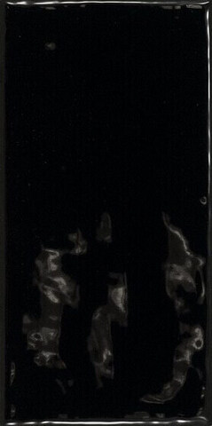 Equipe Cottage Bullnose Black Gloss 7.5x15