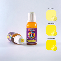 Краситель гелевый концентрат Желтый электро 20 г Kreda-Bio