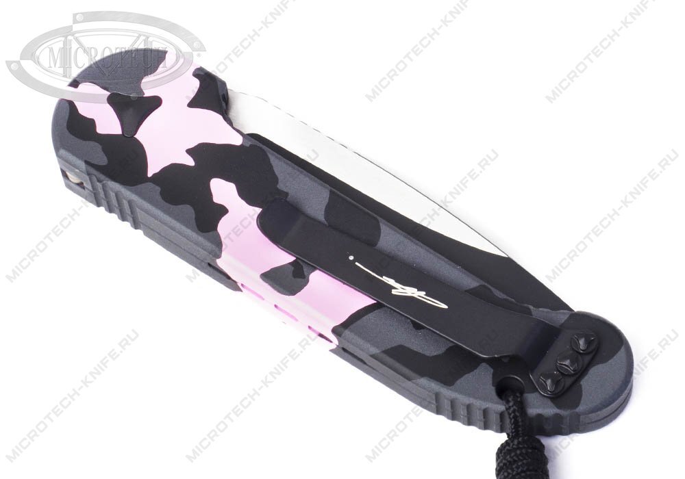 Нож Microtech LUDT 135S-1PKCS Smooth Chassis Cerakote Pink Camo - фотография 