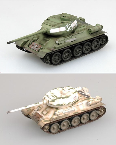 Модель Танк Советский Т-34/85 масштаб 1:72
