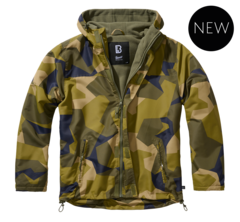 Brandit FRONTZIP WINDBREAKER swedish camo