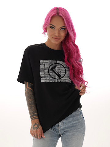 Футболка «Панелька» женская оверсайз
