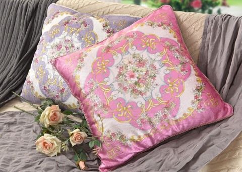 Наволочка 50х50 Sofi De MarkO Прованс розовая